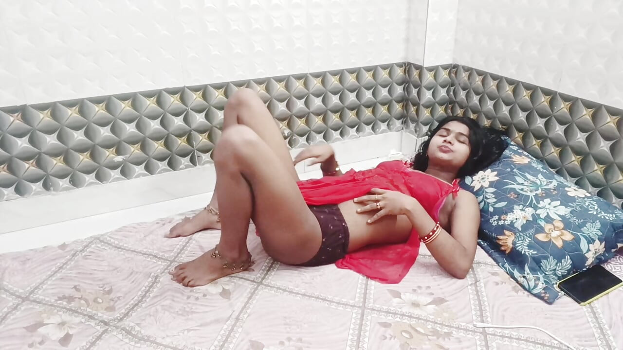 Desi Girl in Red Lingerie Hardcore Home Sex - Doggy & Missionary Fuck