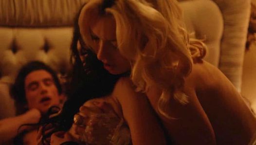 Annie Q. & Francesca Eastwood Threesome Sex on ScandalPlanet