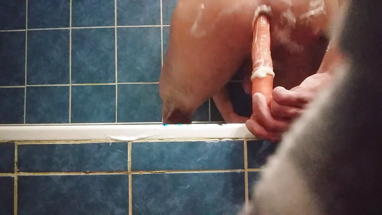 Anal teen sissy boy in bathroom