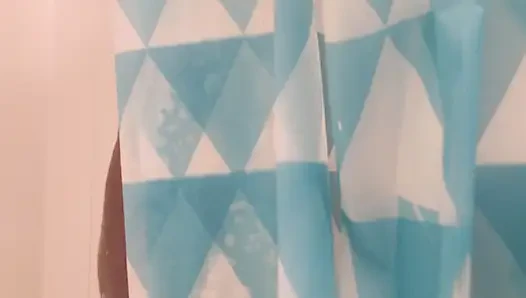 Schau zu, wie ich in der dusche abspritze
