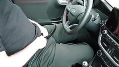 Horny in the Car 1 cock Rings