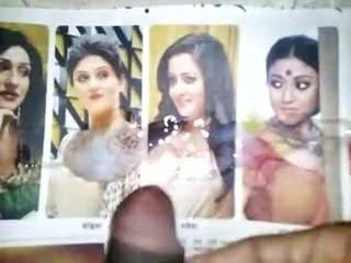 Cum blush on Rituparna Swastika Raima Paoli Tanusree