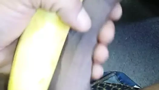 Mastürbasyon ve muzla köpürme