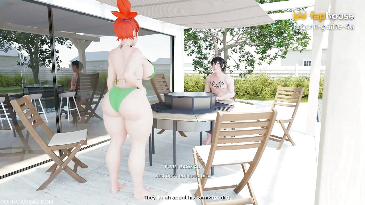 Hot Poolside Romance with Siera - Mansion Days - Part 5 - Brim - by Porn Game 4u