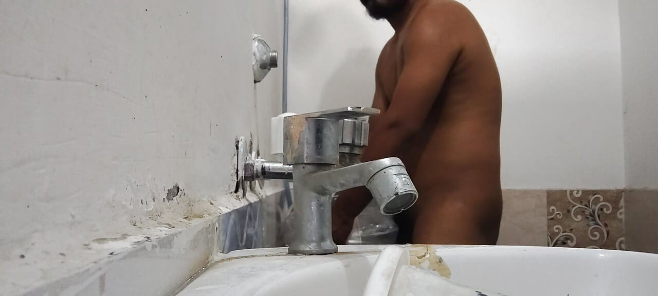 Handjob bathroom Twink Shares The Bed With Older Friend Of The now post
