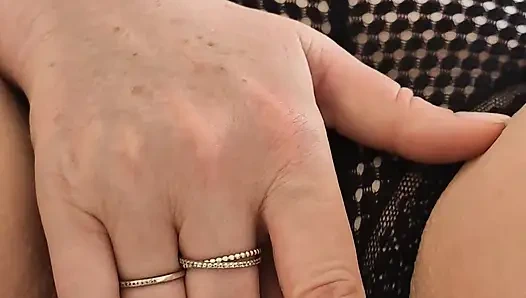 Hotwife fucking while playing with her clit and cumming multiple times