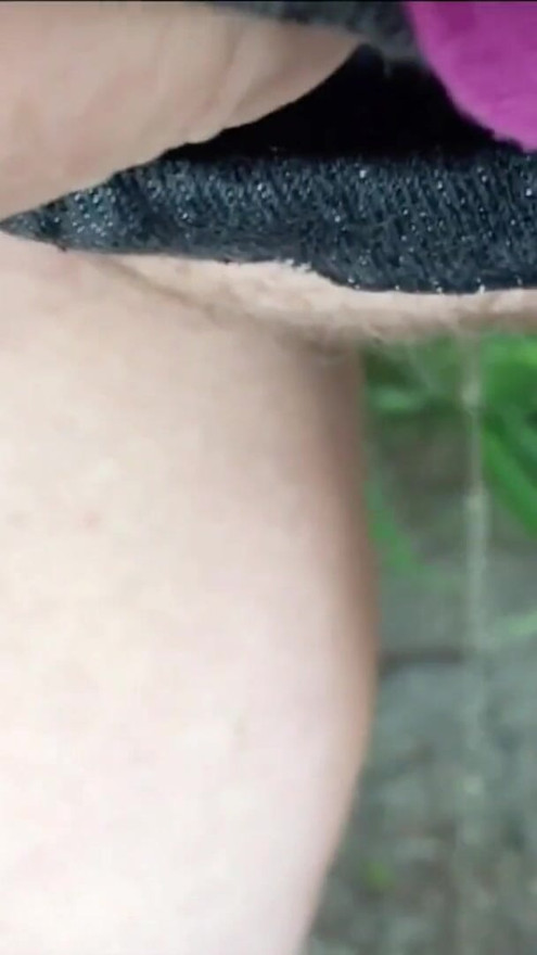 Sexy Goddess Peeing & Showing Off in Public Toilets | Clip 1