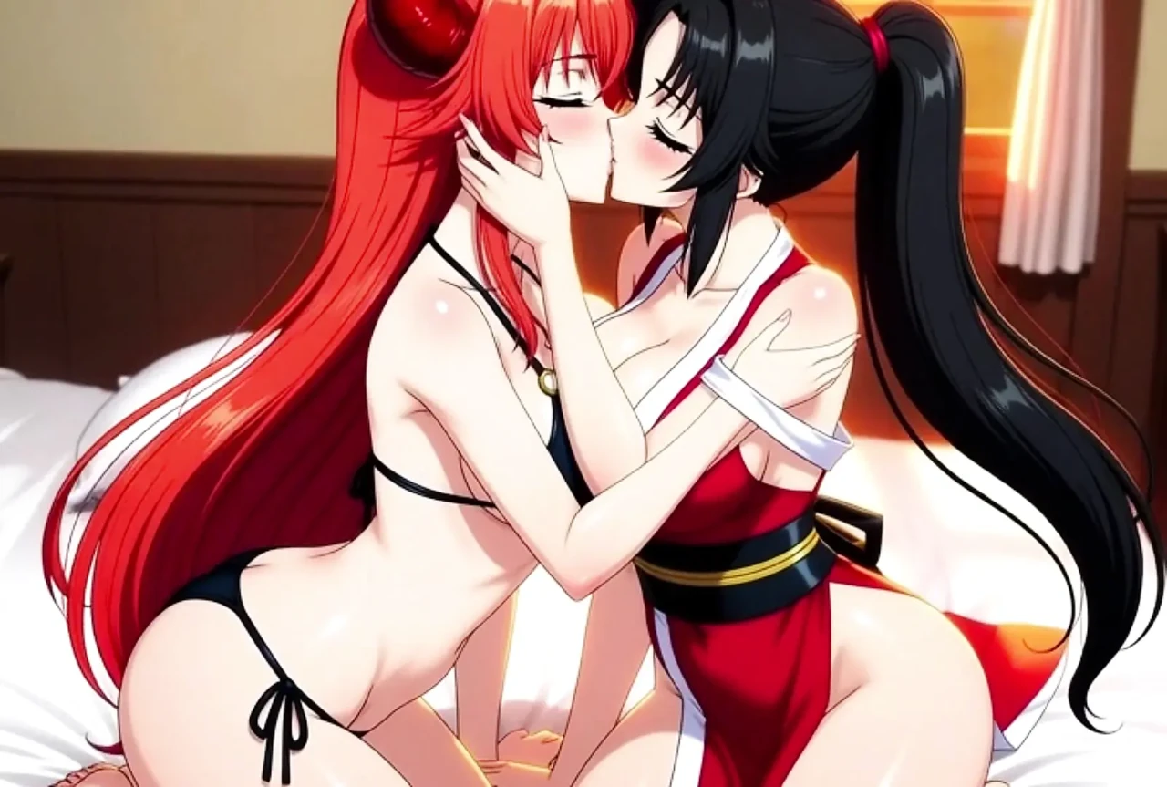 Rias Gremory & Mai Shiranui – Adult Animated Encounter