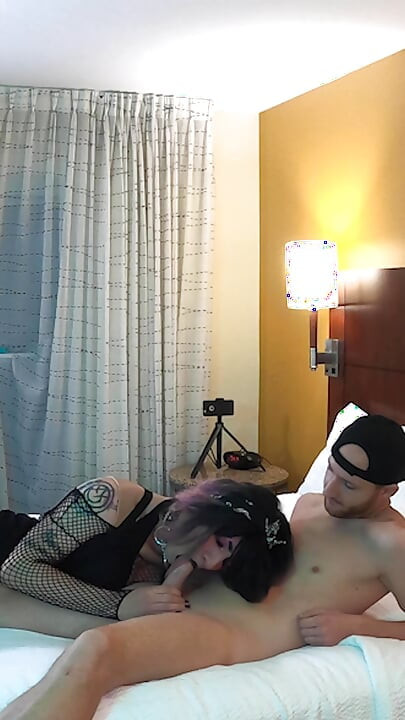 Goth Sissy Jade Madison Deepthroating Dick - Compilation 5