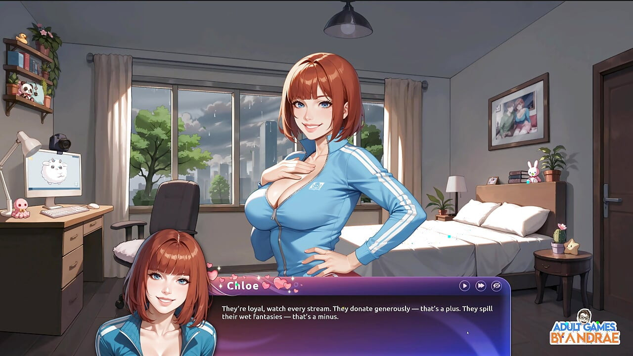 Ep 5: la transmisión de my waifu se está volviendo viral - la tienda de vestuario y la actualización de streaming de Roxanne