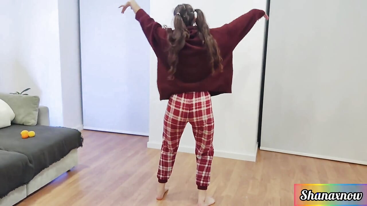 Shana the Sexiest Clown Striptease Masturbating JOI Cum