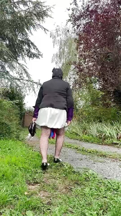 I en bubblig kjol för en kväll