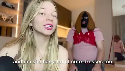 Vom männlichen sklaven zur hübschen sissy angelas erster tag