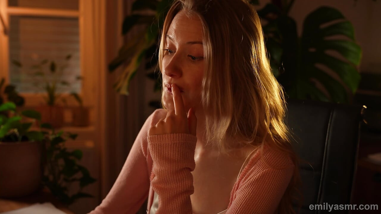 Job Interview Turns Steamy With The Secretary... - ASMR