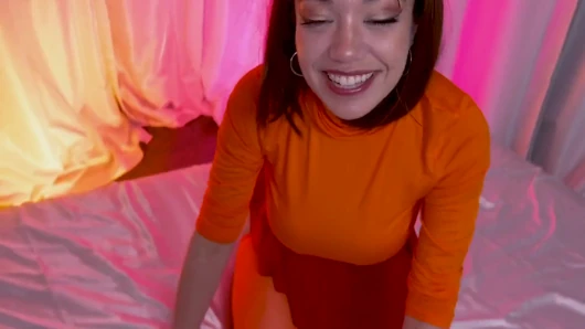 Slutty Velma Cheating Anal Creampie | Scooby Doo Cosplay