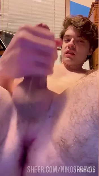 Eating My Hot Twink Cum