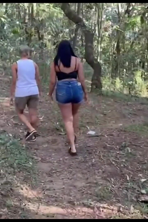 The Naughty Girl Boyceta Took Me for a Walk and We Ended up Getting Naked in the Park