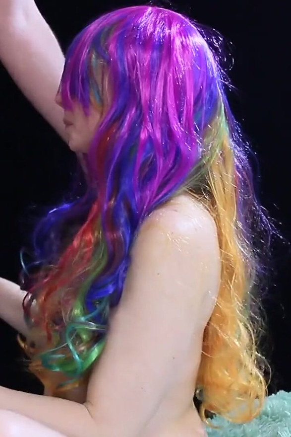 I'm a Rainbow Pony. Do You Want to Play with Me?