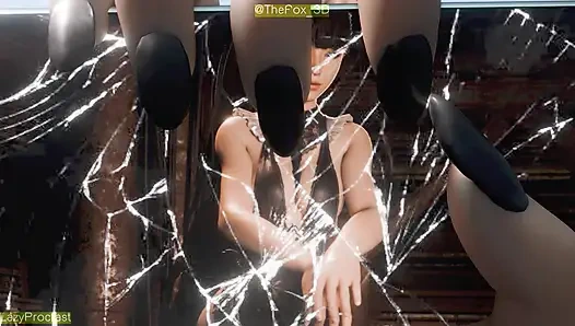 Stellar Blade - Raven The Movie Normal Full Remix Color WM (No sound) By LazyProcrast Animation 3D Hentai