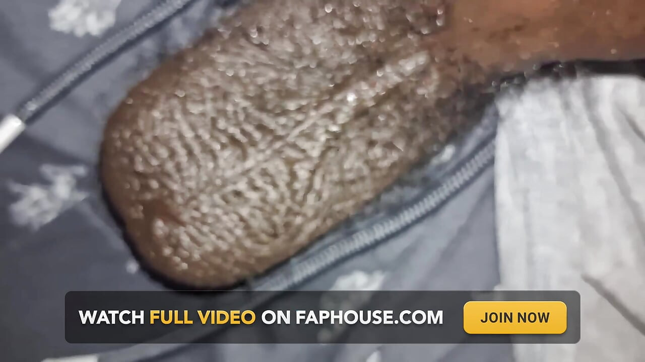 Juicy Oily Uncut BBC Stroking Slowly Close up