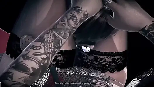 B015 Рабыня с извращанием ног