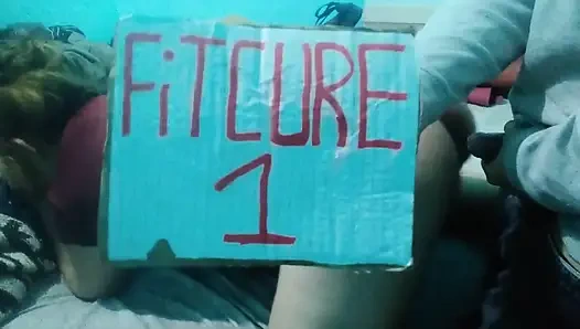 Doggy Style Action on Big Bed: Filming From Behind to the Side