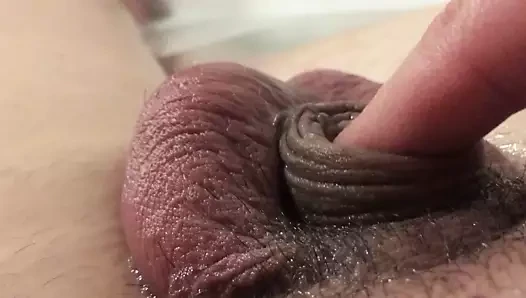 Austrian porn video – playing my micropenis like a pussy