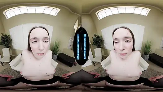 Lethal hardcore vr - kamu sekretarismu yang imut dengan stoking ketatnya - hazel moore