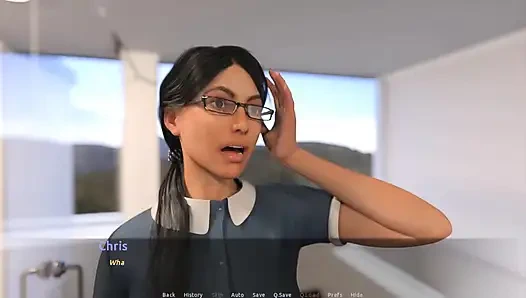 The visit: very big cock, and a massive facial cumshot in a clothing store ep.9