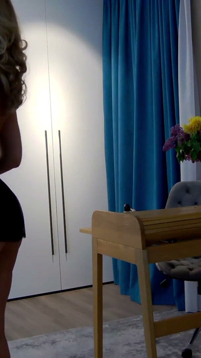 HelenWaldorf in Black Lingerie Seductive, Stunning, and Ready to Play | Clip 3