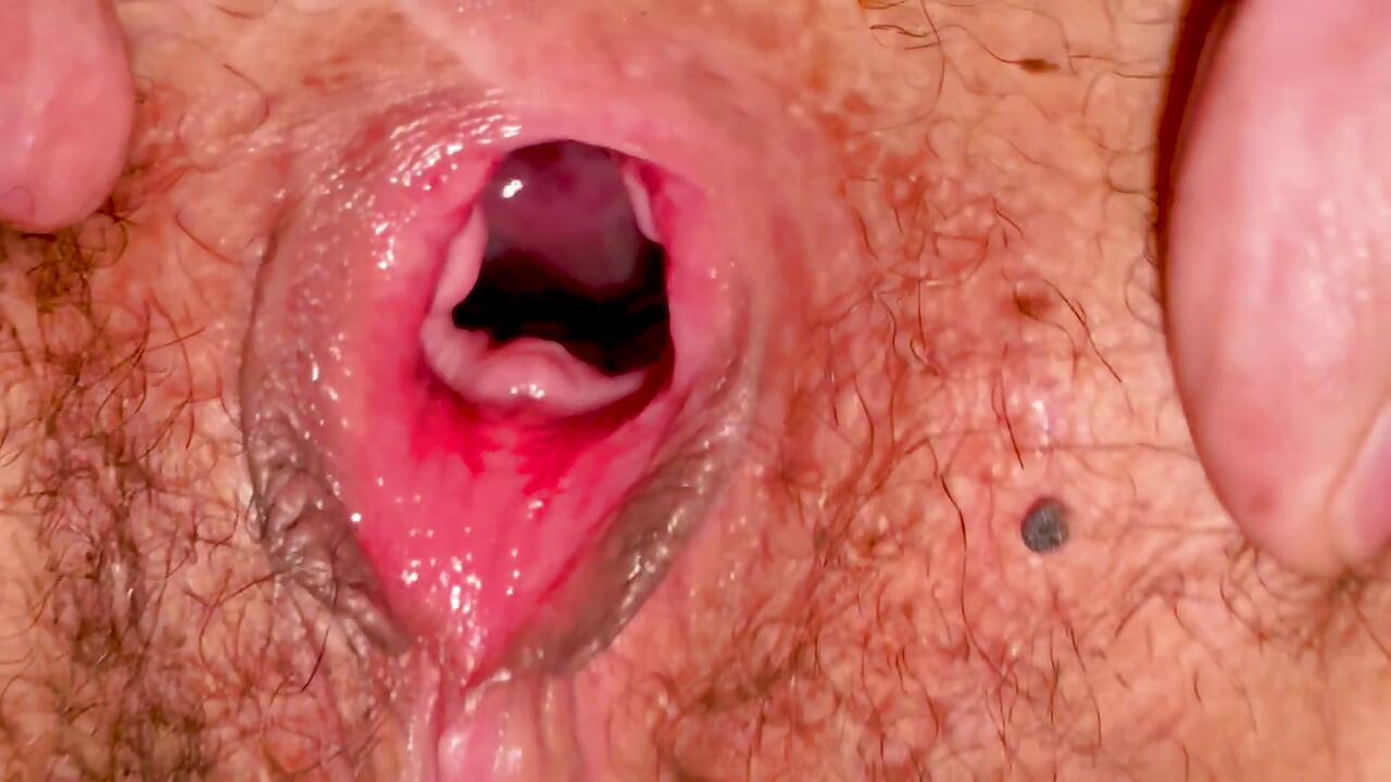 Doggy fuck in underwear, perfect ass and opened pussy.