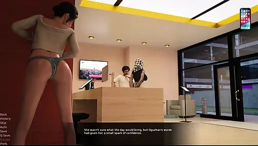 Esra İstanbul'da 5 esra bilmeden erkek arkadaşıyla konuşurken birçok adam tarafından sikiliyor