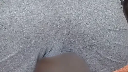Ass fingering, dildo fucking, long black dildo & gaping farts – amateur solo