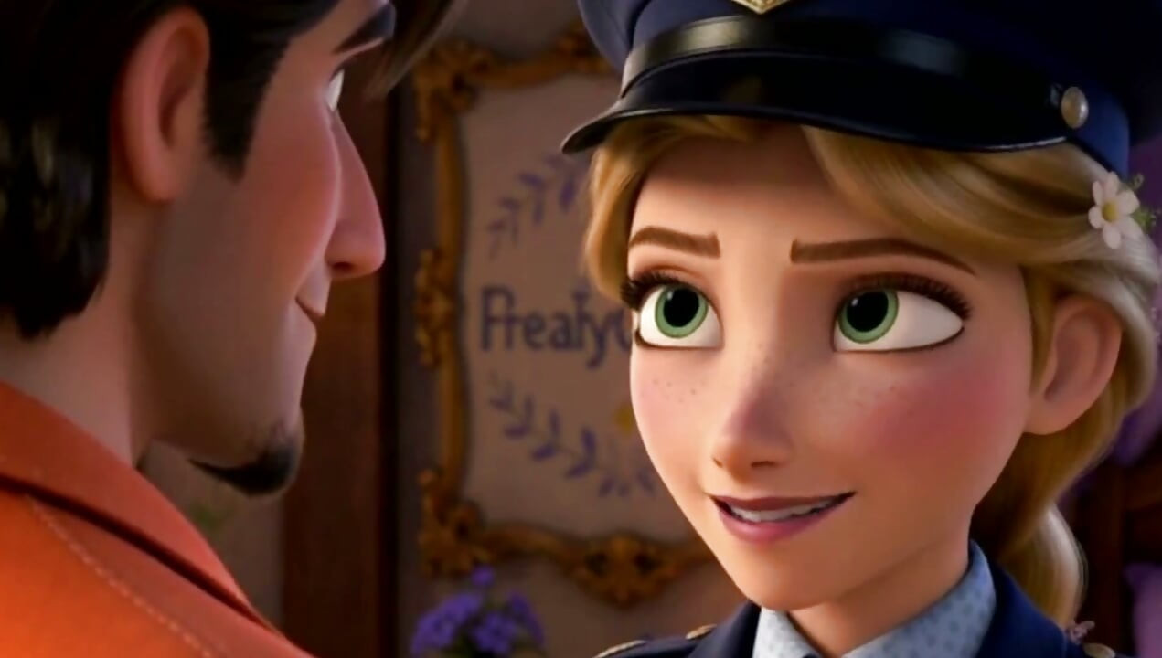 Flynn Rider x Rapunzel: Una escena caliente de la primera mamada