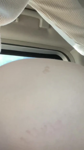 Powerful moment from "Road Blowjob and Sex in the Backseat"