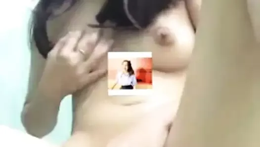 Chinese girl masturbating