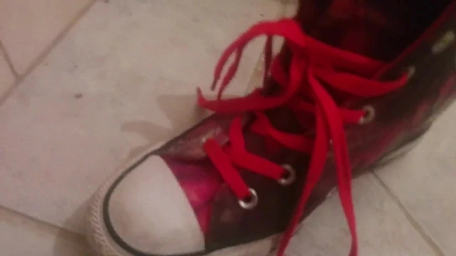 All Star Converse Shoes, not of my sister shoesjob footjob