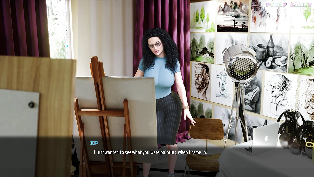 Milfs of Sunville by L7team - participando en la estimulación de lecciones de arte 14