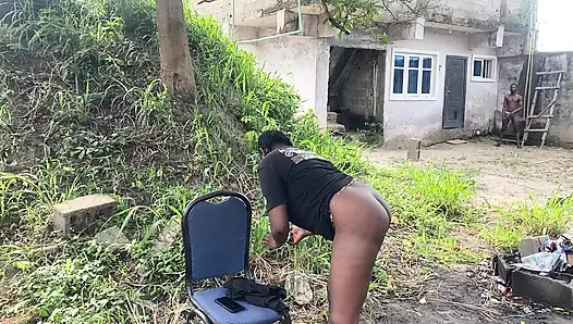 My Friend's Girlfriend Opened the Bathroom Door and Found Me Face to Face with My Hard-on