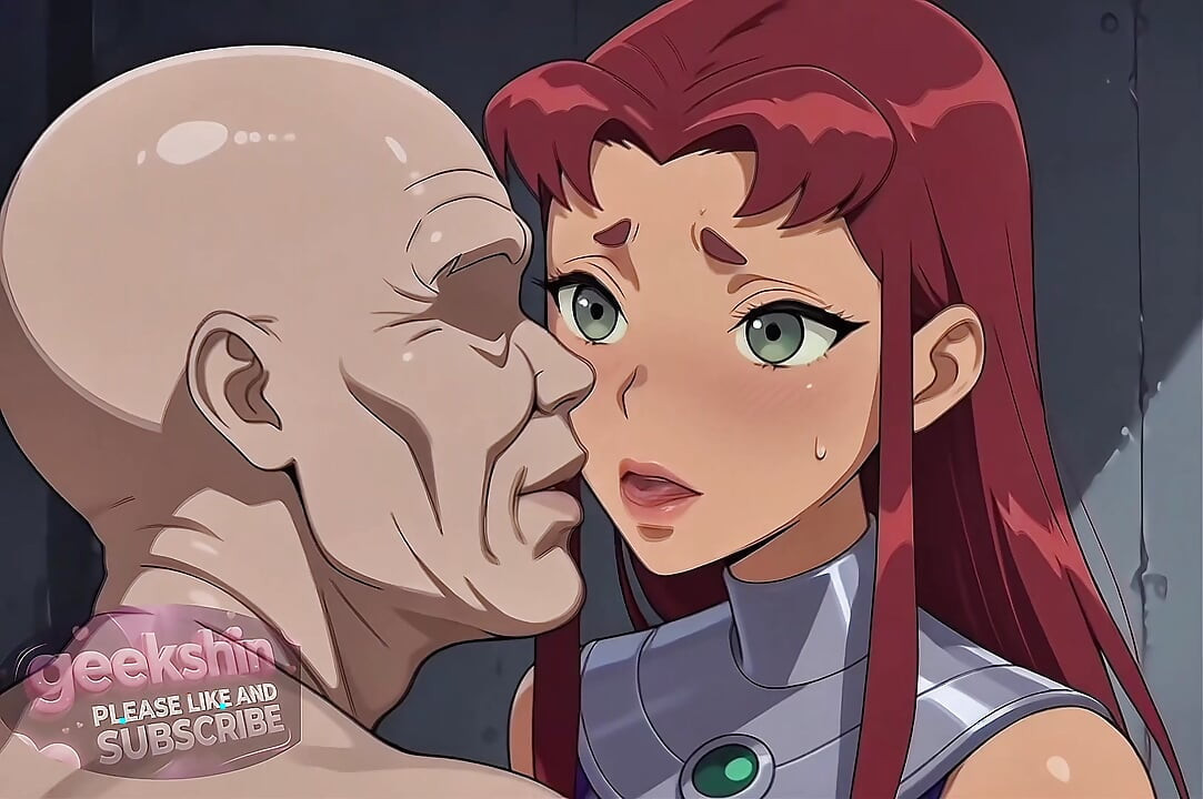 Starfire and the Old Man do something  (AI Perverted Video)