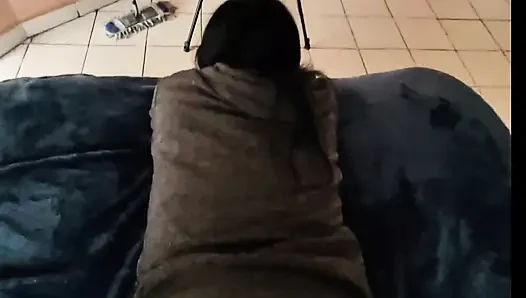 I wipe his ass and proceed to fuck the neighbor's wife!