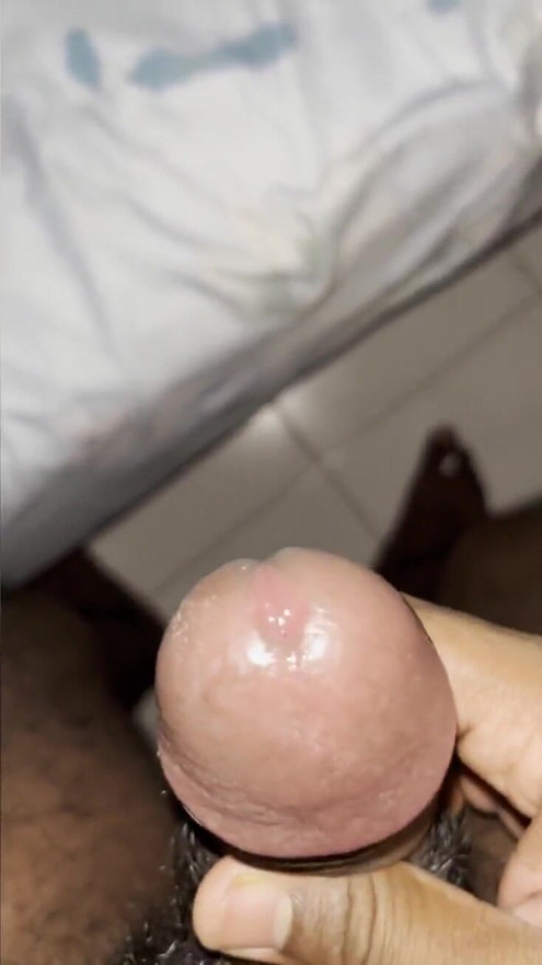 Desi black Indian dick masturbation | Clip 1