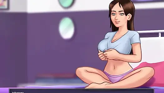 Summertime Saga - Jenny asked me to help her take nudes
