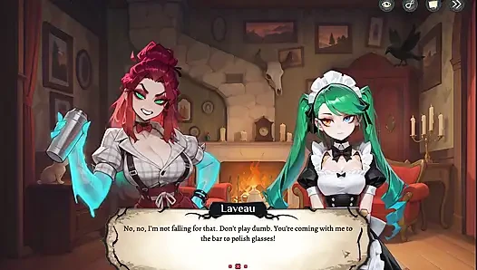 Game bodong bodong hentai di hotel ep.5 ghost bartender lagi menggoda posisi cowgirl!