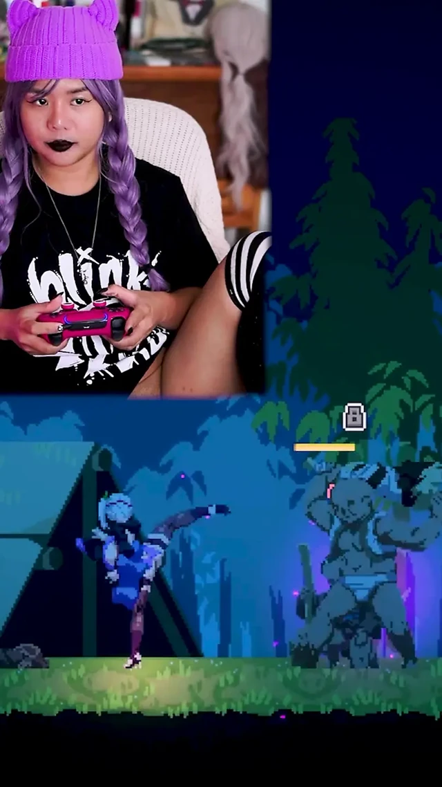 CUTE GAMER GIRL PLAYS KUNOICHI