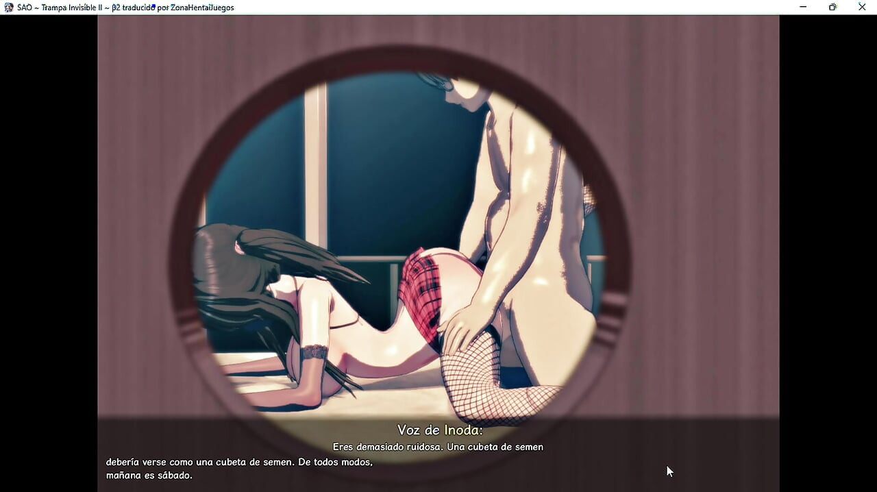 SWORD ART ONLINE NTR KIOKA JUEGO +18