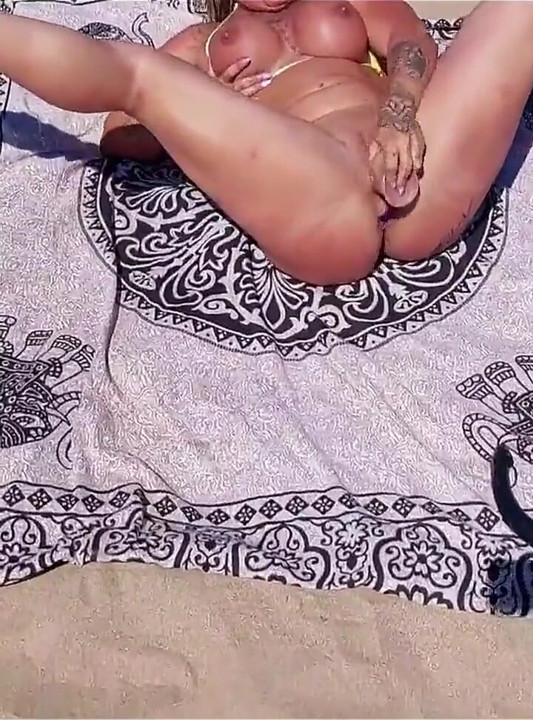 A Good Bitch Fucked on the Beach