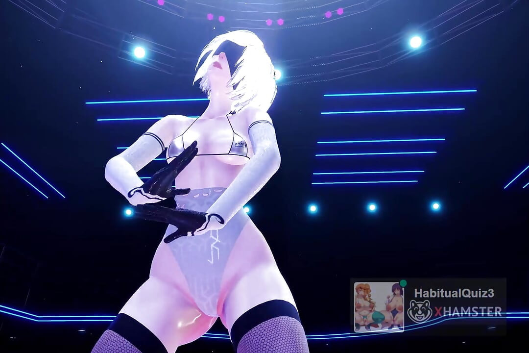 Mmd r18 シェイク・ザット 2B バットセックスダンス アヘガオ NTR 激しくファック ディルド 3D 変態セクシービッチ