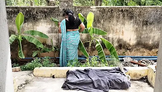 Stepmother Was Working in the Garden and I Had Sex with Her