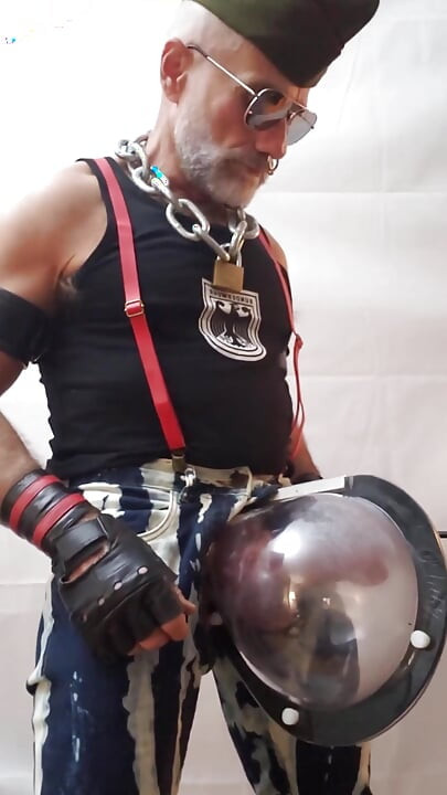 Pipe Stepdad Pumping Balls and Cock in a Monstertube
